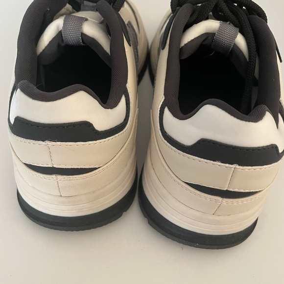 ZARA multi piece thick soled sneaker vegan leather - Picture 6 of 10